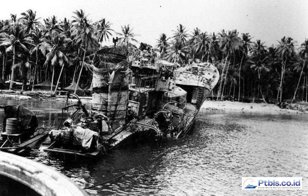 bangkai kapal schooner New Jersey