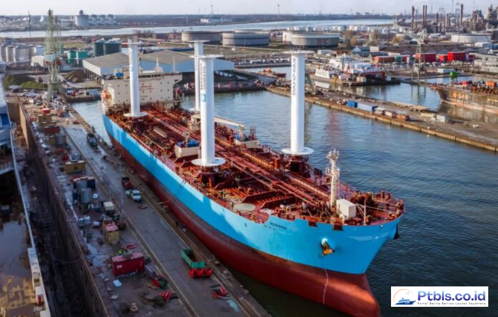 bound4blue eSail Maersk Tankers