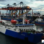 penyelamatan kru kapal ferry tenggelam