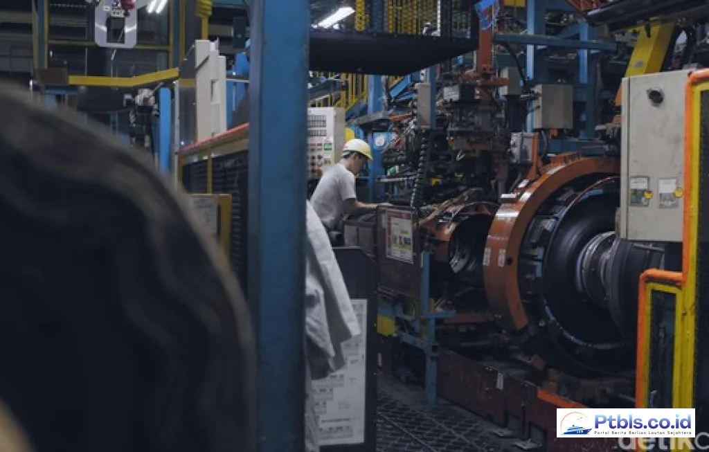 dapur produksi ban mobil bridgestone