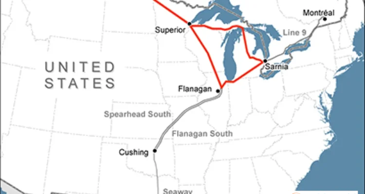 Enbridge oil pipeline Canada