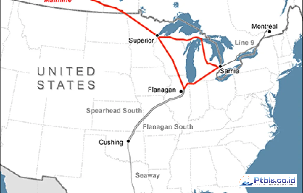 Enbridge oil pipeline Canada