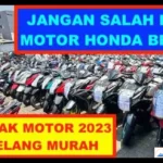Honda BeAT Dilelang Murah