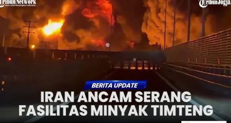 Iran Serang Fasilitas Minyak