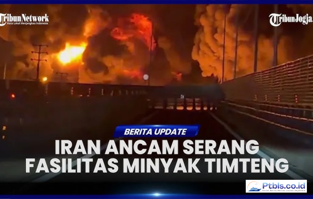 Iran Serang Fasilitas Minyak