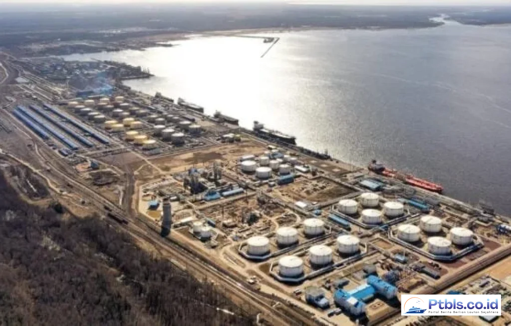 Serangan Drone Ukraina ke Pelabuhan Ust-Luga