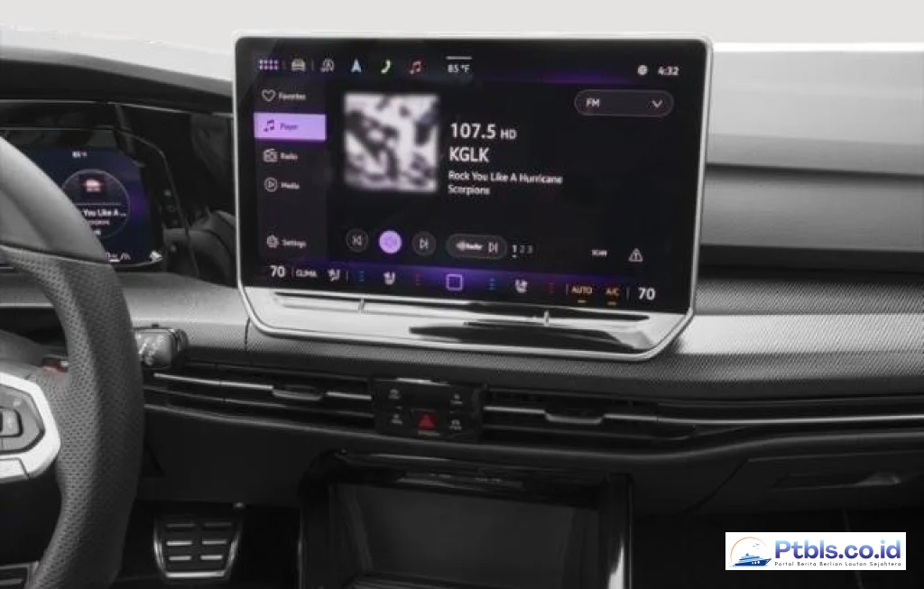 touch slider Volkswagen