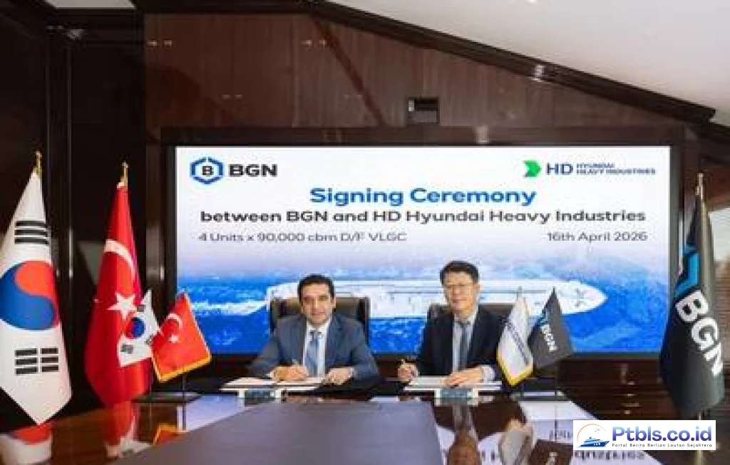 BGN Dual-Fuel VLGCs Order