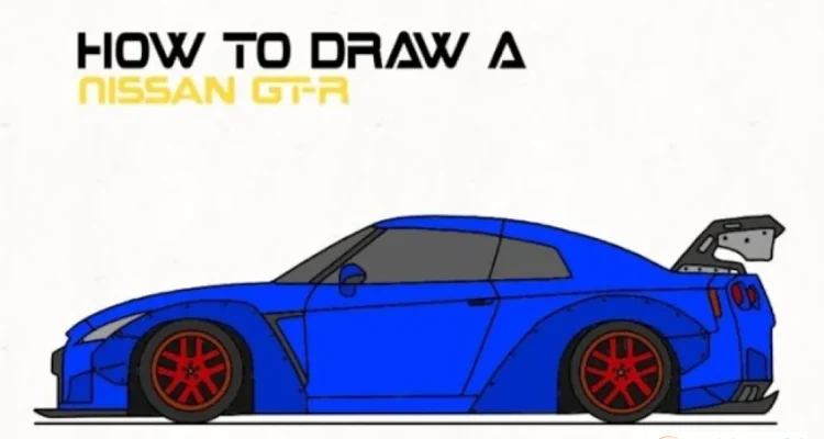 cara menggambar ford gt40