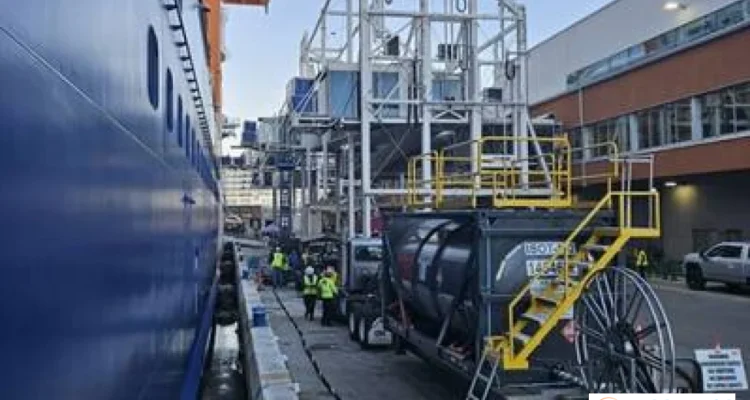 methanol bunkering West Coast