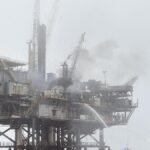 Kebakaran Platform Gas California Dekat Santa Barbara, Foto-Fotonya Bikin Ngeri!