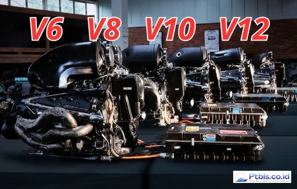 Mesin V6 dan V8 Lotus