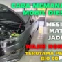 pengguna mobil diesel